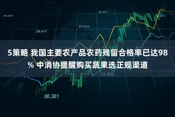 5策略 我国主要农产品农药残留合格率已达98% 中消协提醒购买蔬果选正规渠道
