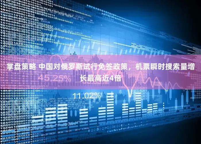 掌盘策略 中国对俄罗斯试行免签政策，机票瞬时搜索量增长最高近4倍